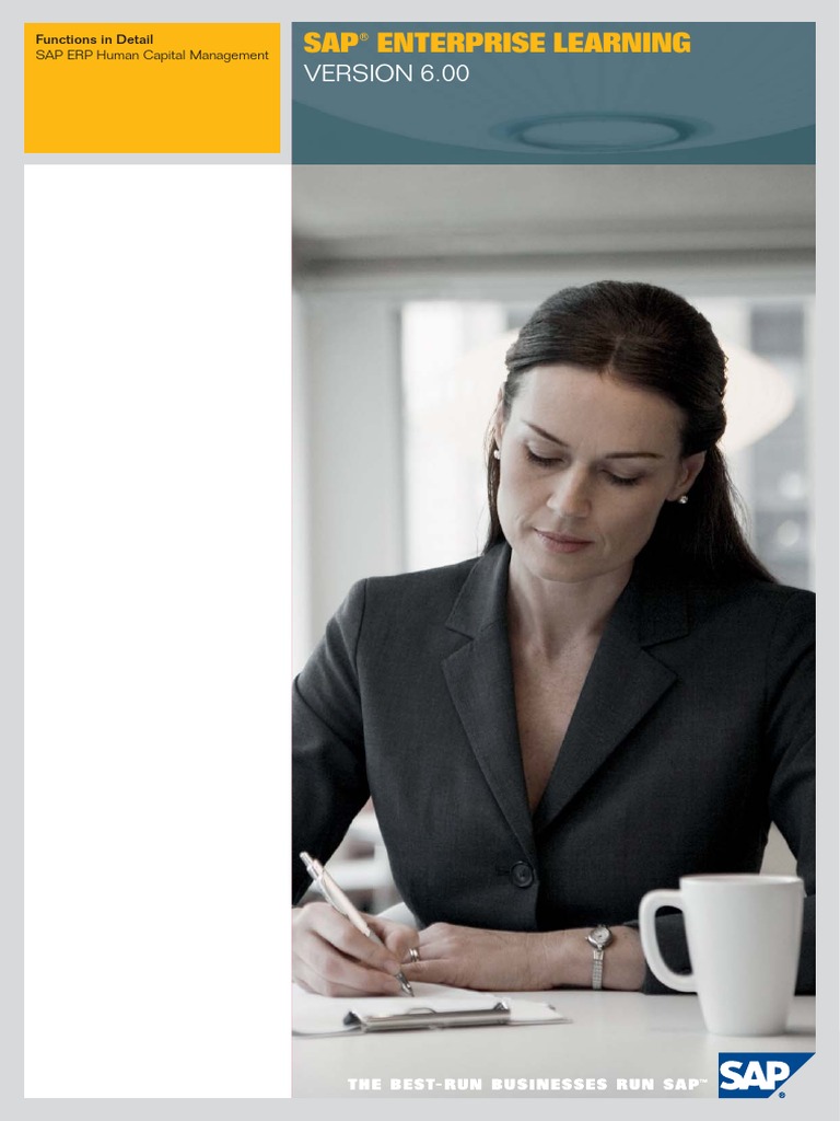 SAP Enterprise Learning Overview | PDF