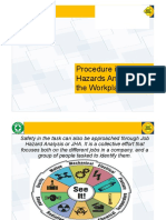 Procedures in Hazard Analysis in The Workplace