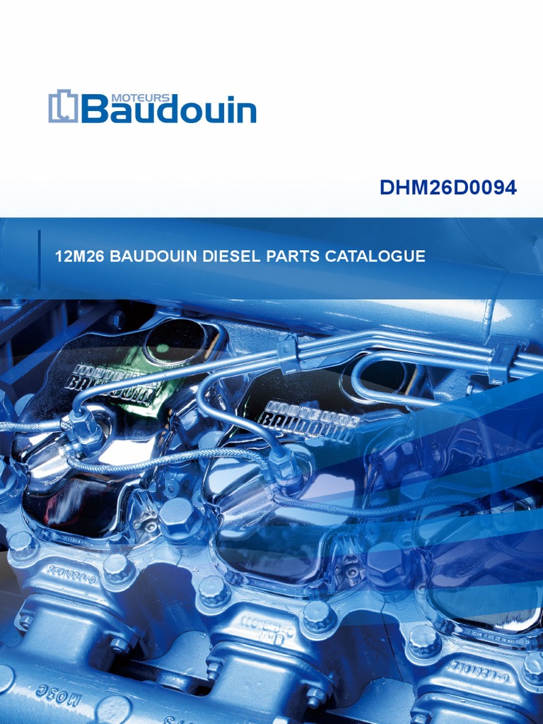 DHM26D0094: 12M26 Baudouin Diesel Parts Catalogue | PDF | Screw ...