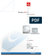 Pentra 60C+ User Manual