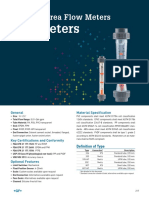 Rotameter Data Sheet