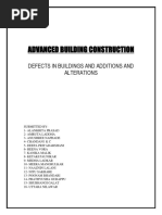 Defects in Building