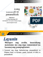 Week 9-10-Aralin 10-Mga Batayang Kaalaman Sa Pananaliksik AUDIO-GUIDED