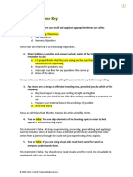 s2805 - The Practical Trainer - Post-Test Answer Key