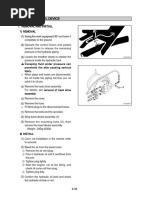 Group 6 Travel Device: 1. Removal and Install