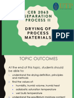 CEB2063 - Drying of Process Materials - Lecture 2 (Group 1)