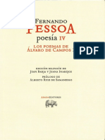 Fernando Pessoa - Juan Barja - Juana Inarejos - Alberto Ruiz de Samaniego - Poesía IV. Los Poemas de Álvaro de Campos 2-Abada Editores (2012)