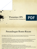 Presentasi IPS - Roem Royen, Perundingan Inter-Indonesia, KMB