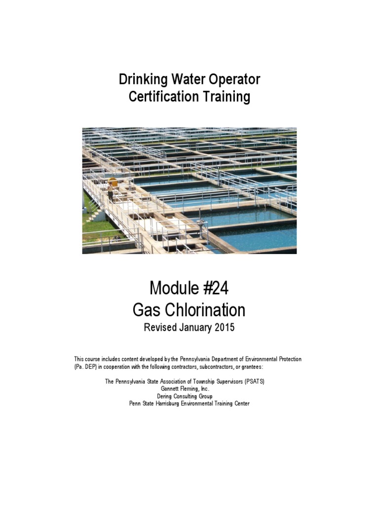 dw24 Gas Chlorination WB PDF Chlorine Disinfectant