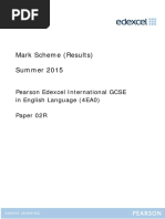 significant cigarettes igcse mark scheme Edexcel IGCSE English Language Marking Guide | PDF | Narrative