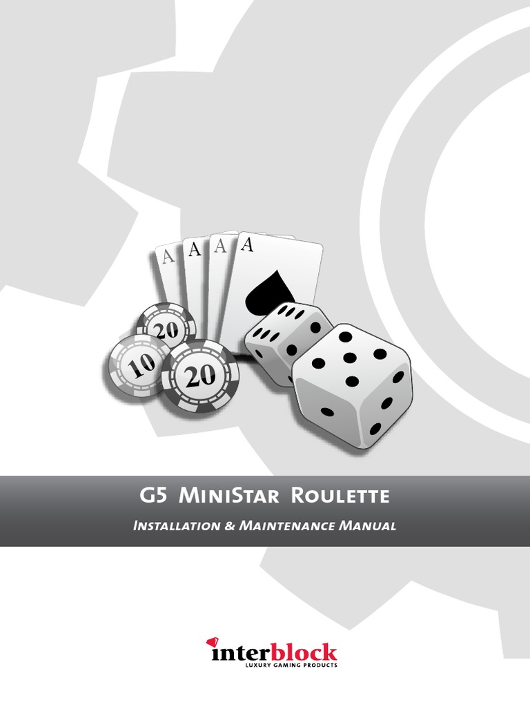 G5 Ministar Roulette Installation&Maintenance Manual v.1.2 PDF | PDF ...