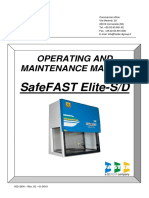 Operating and Maintenance Manual: Safefast Elite-S/D