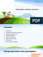 Introduction of Electric Machines