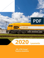 LTG Cargo 2020 I Pusmečio Ataskaita