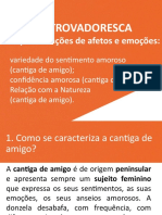 PPT Cantiga de amigo