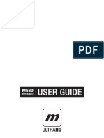 User Guide - M580