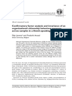 Confirmatory factor analysis and invariance organizational citizenship.pdf