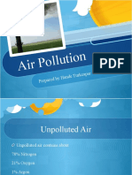 Air Pollu Tion: Prepared by Hand e Turkcap Ar
