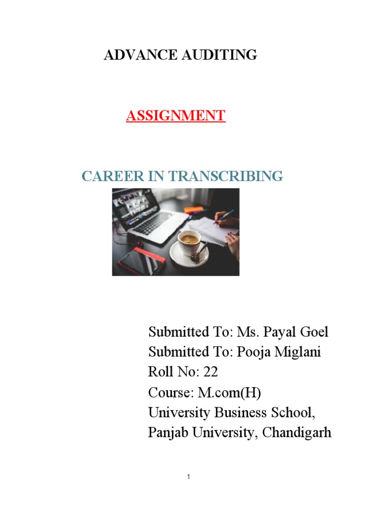 Guide to a Career in Transcribing | PDF | Telecommuting | Linguistics