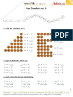 Das Einmaleins Mit 8: 1. Die Reihe Fortführen