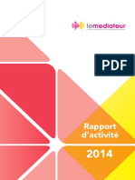 Rapport Mediation 2014