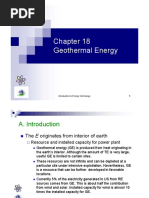 Geothermal Energy: Introduction To Energy Technology 1