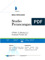 Modul CPMK 2 - P3 Analisa Portal 2D