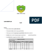 SMK Gum Gum: Ujian Bertulis 2 Jam