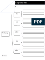 Unit 2 Ways of Appreciating Others Brace Map