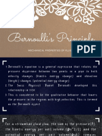 Bernoulli's Theorem PDF
