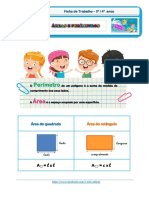 Ficha de trabalho - Áreas e Perímetros - 3º e 4º anos.pdf