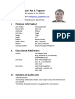 John Ace S Resume