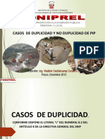 Duplicidad y No Duplicidad de Pip