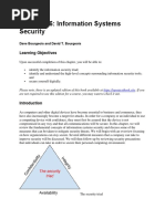 6chapter 6: Information Systems Security: Learning Objectives