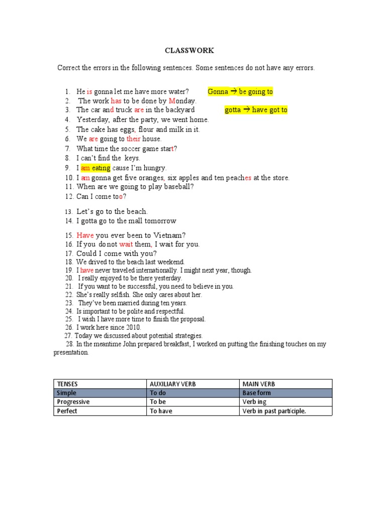 Classwork 10 TH 2.10 | PDF