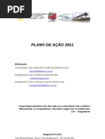 PLANO DE AÇÃO 2011