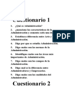 Cuestionario 1 DE ADMINISTRACION