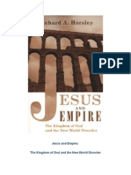 Jesus and Empire: The Kingdom of God and The New World Disorder - Richard A. Horsley