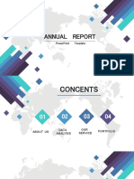 Annual Report: Powerpoint Template