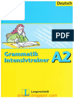 Grammatik Intenivtrainer A2 PDF