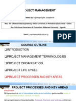 Project Management: Delivered by Yapcheptoyek Josephine