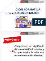 Evaluación Formativa y Retroalimentación... PDF
