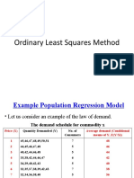 OLS Regression Model Explained