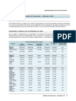 Boletín de Facturación Diciembre 2016 - SISS