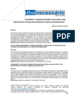 Capitalismo Dependente, Conservadorismo E Educação: Uma Análise Dos Ataques Reacionários À Educação Brasileira