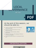 Local Governance: PPG - Ch11