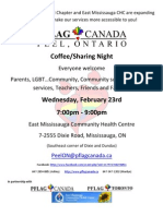 PFLAG Canada, Peel Chapter RELAUNCH - FEB 23, 2011