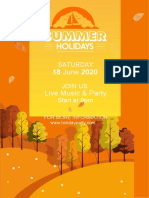 Summer Holiday Poster-WPS Office