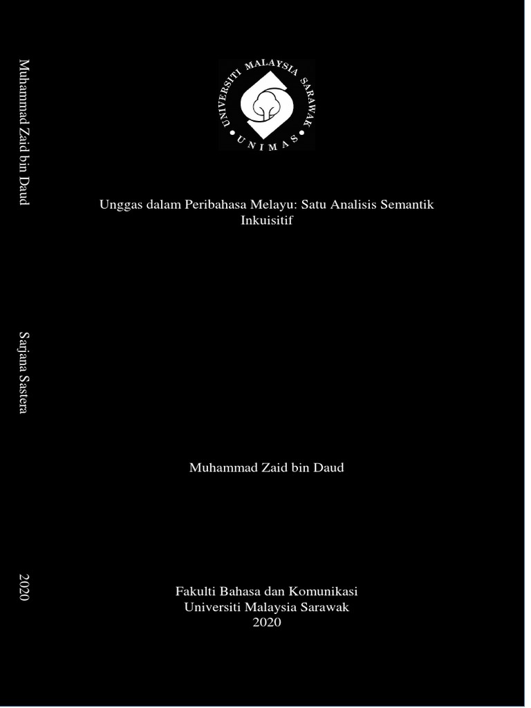 Unggas Dalam Peribahasa Melayu Satu Analisis Semantik Thesis 24pgs Merged Pdf Pdf