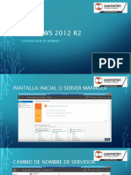 WINDOWS 2012 R2 Promover Dominio